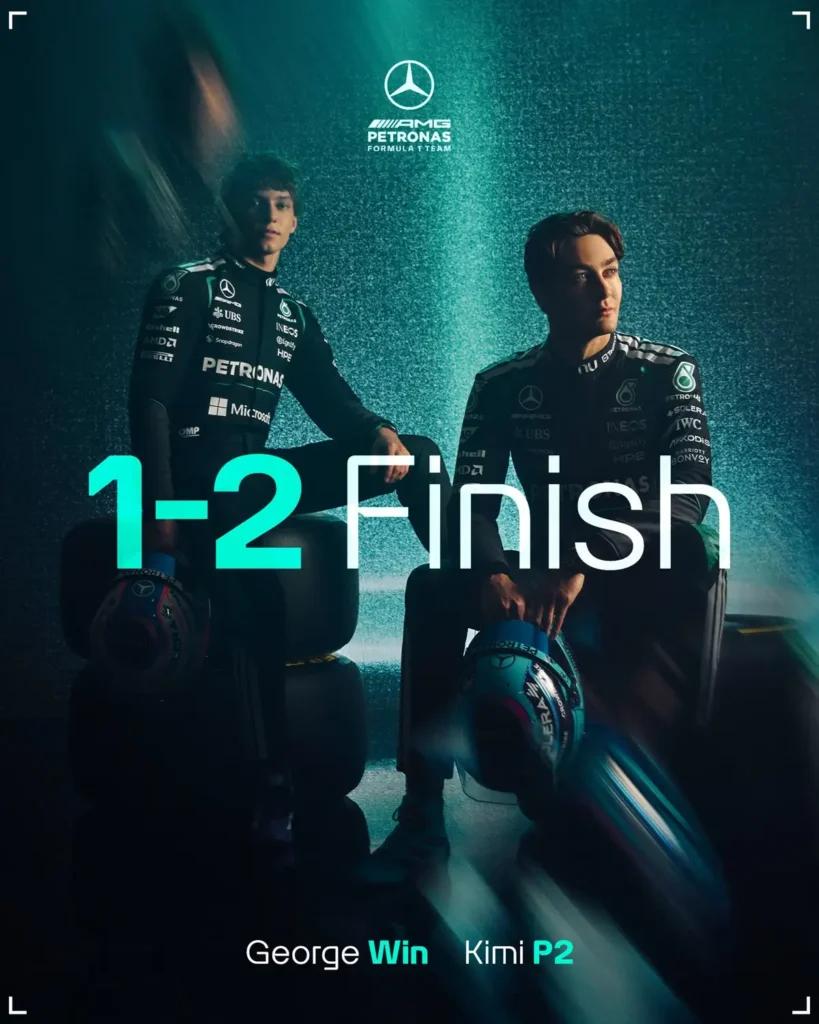 GP AUSTRALIA 2026: George Russell Menang — Mercedes Dominan di Era Baru, Leclerc P3 | Verstappen Recovery P6 