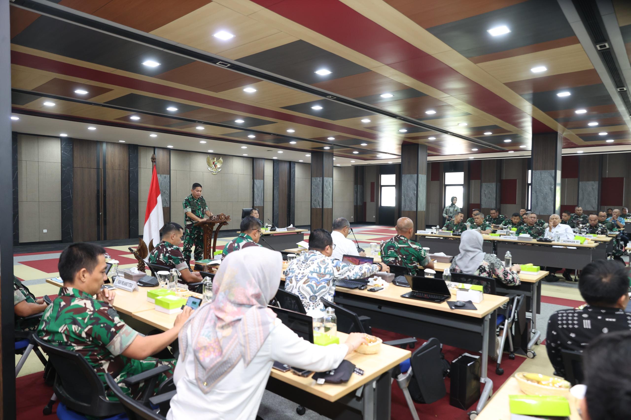 Rakornis TMMD ke-128 Mantapkan Sinergi, Pastikan Kesiapan Pelaksanaan di 47 Daerah