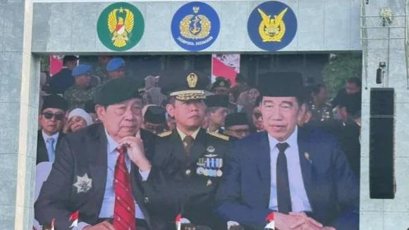 SBY-Jokowi Duduk Sebelahan di HUT ke-81 TNI, Momen Dua Eks Presiden Terekam Kamera