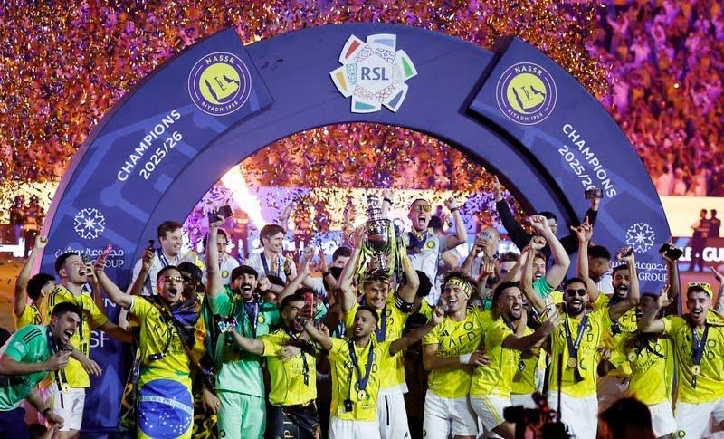 Al Nassr Juara Liga Arab Saudi, Ronaldo Sumbang Dua Gol