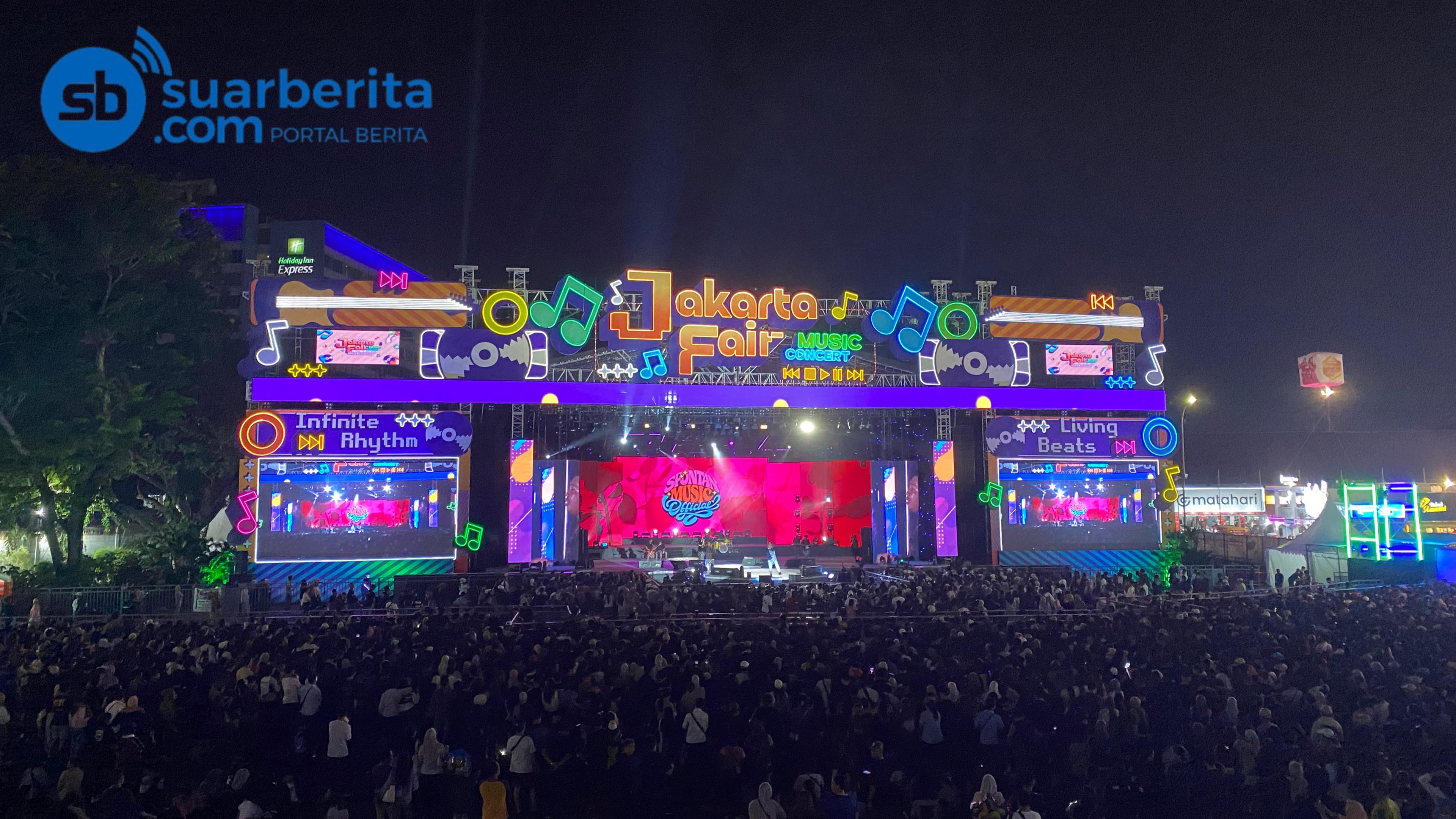 Suasana Penutupan Jakarta Fair 2026, Wakil Gubernur DKI Jakarta Turut Hadir