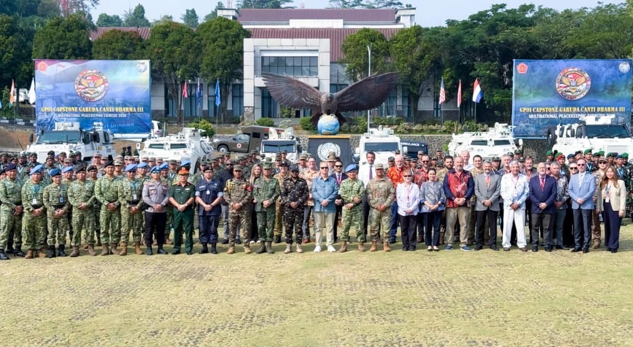 Indonesia dan AS Gelar Latihan Garuda Canti Dharma III 2026, Latihan Penjaga Perdamaian Multinasional Terbesar