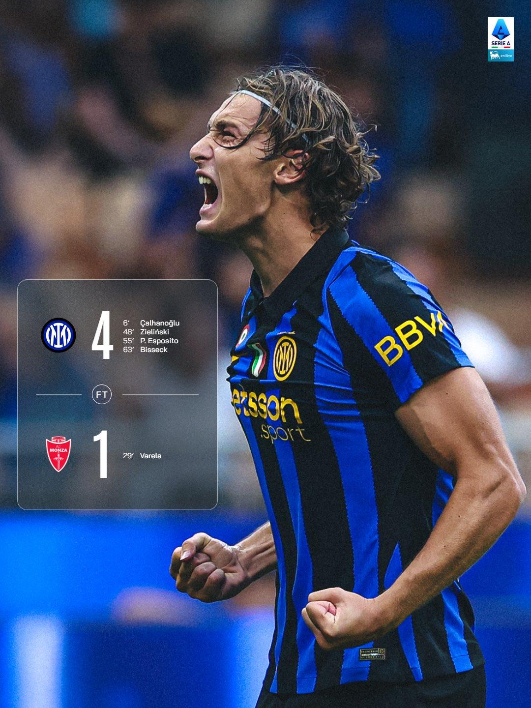 Hasil Matchday 1 Serie A 2026/2027: Inter Milan Menang Besar, Juventus dan Napoli Mulai Positif